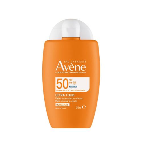 Avène Ultra Fluid Invisible — αντηλιακό προσώπου SPF50, 50ml