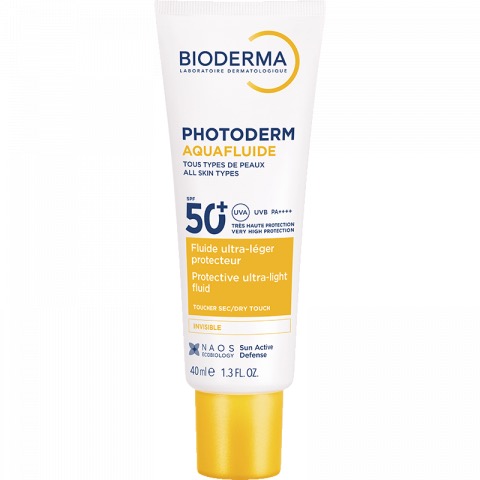 Bioderma Photoderm Aquafluide SPF50 — αντηλιακή κρέμα προσώπου, 40ml