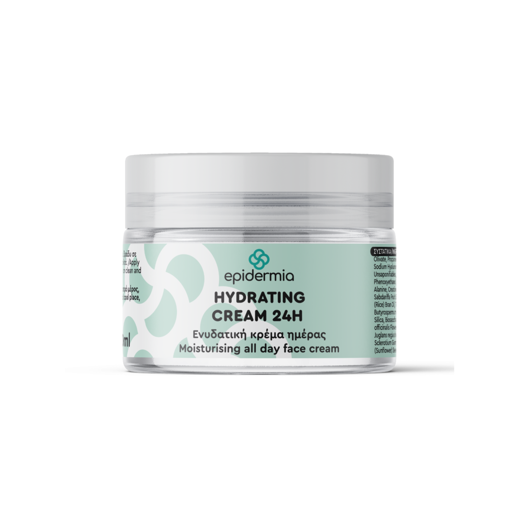 Epidermia Hydrating Cream 24h Ενυδατική Κρέμα Προσώπου 50ml