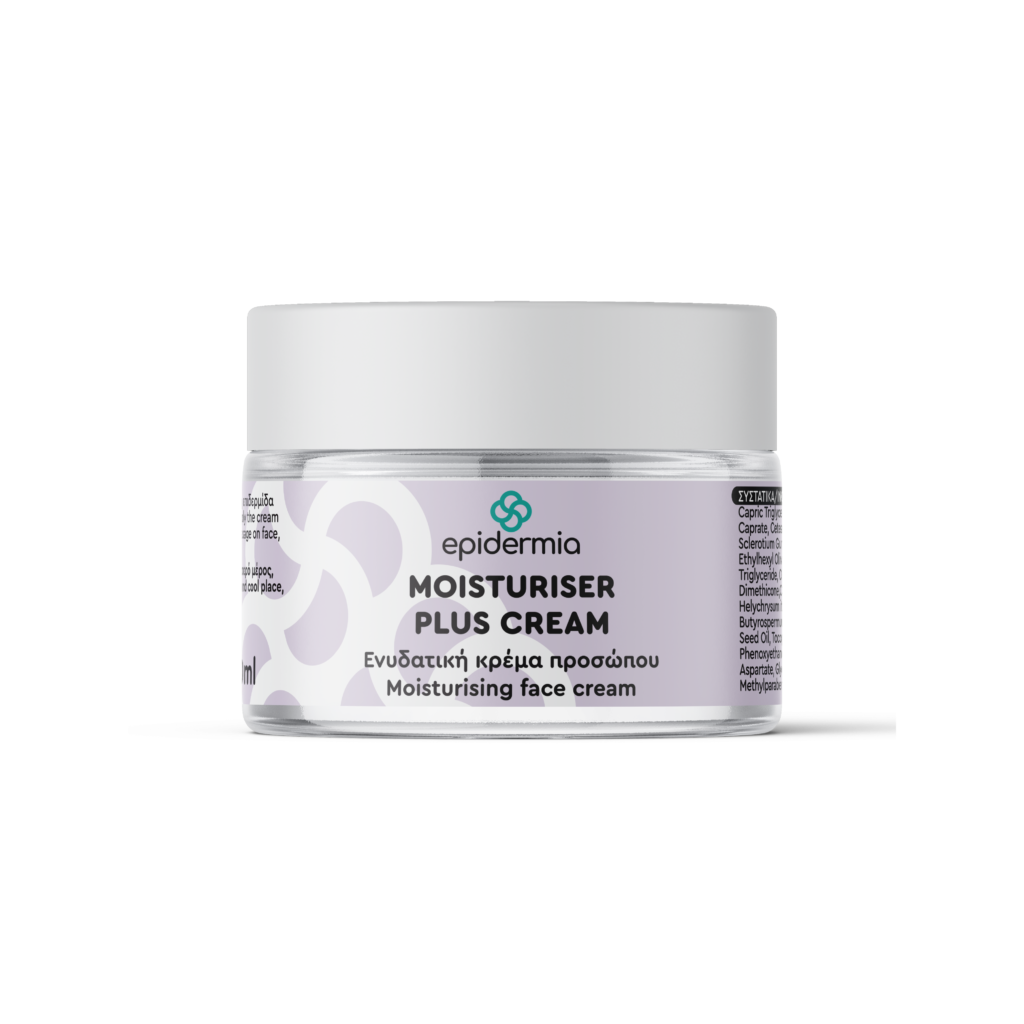 Epidermia Moisturiser Plus Cream Ενυδατική Κρέμα Προσώπου 50ml