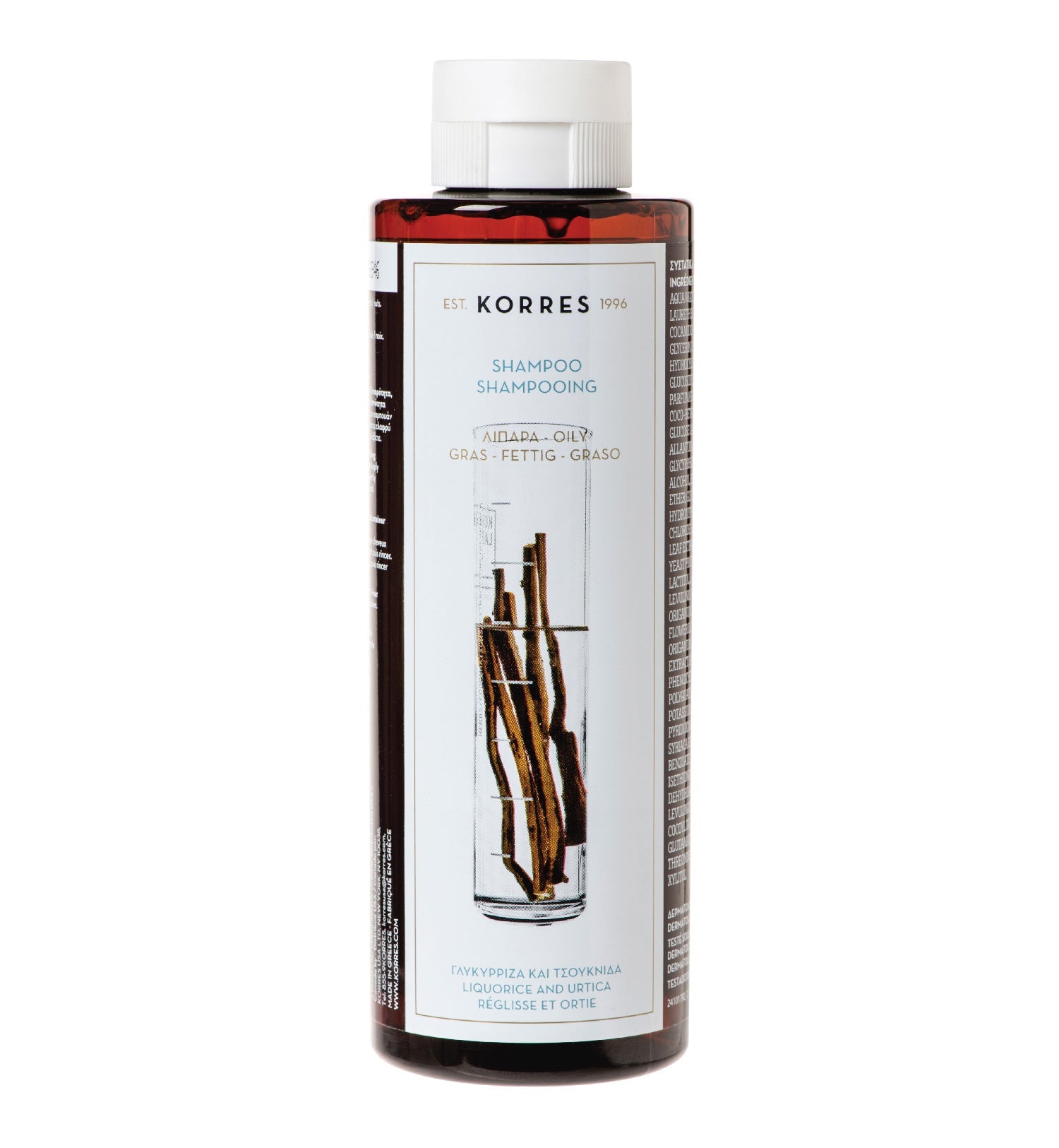 Korres Σαμπουάν Με Γλυκόριζα & Τσουκνίδα 250ml