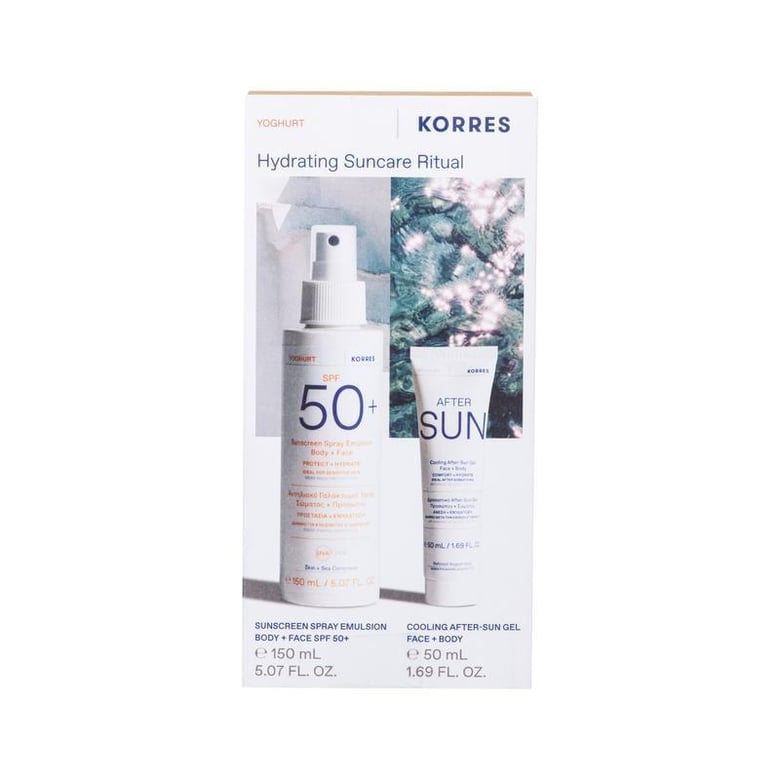 Korres Yoghurt Body & Face SPF50 150ml & After Sun 50ml
