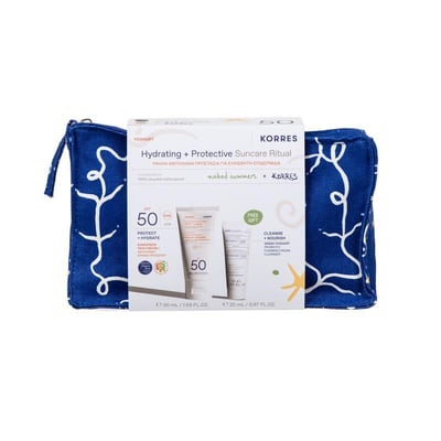 Korres Yoghurt SPF50 Set & Cleanser