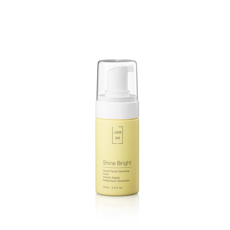 Lavish Care Shine Bright Facial Cleansing Foam Απαλός Αφρός Καθαρισμού Προσώπου 100ml