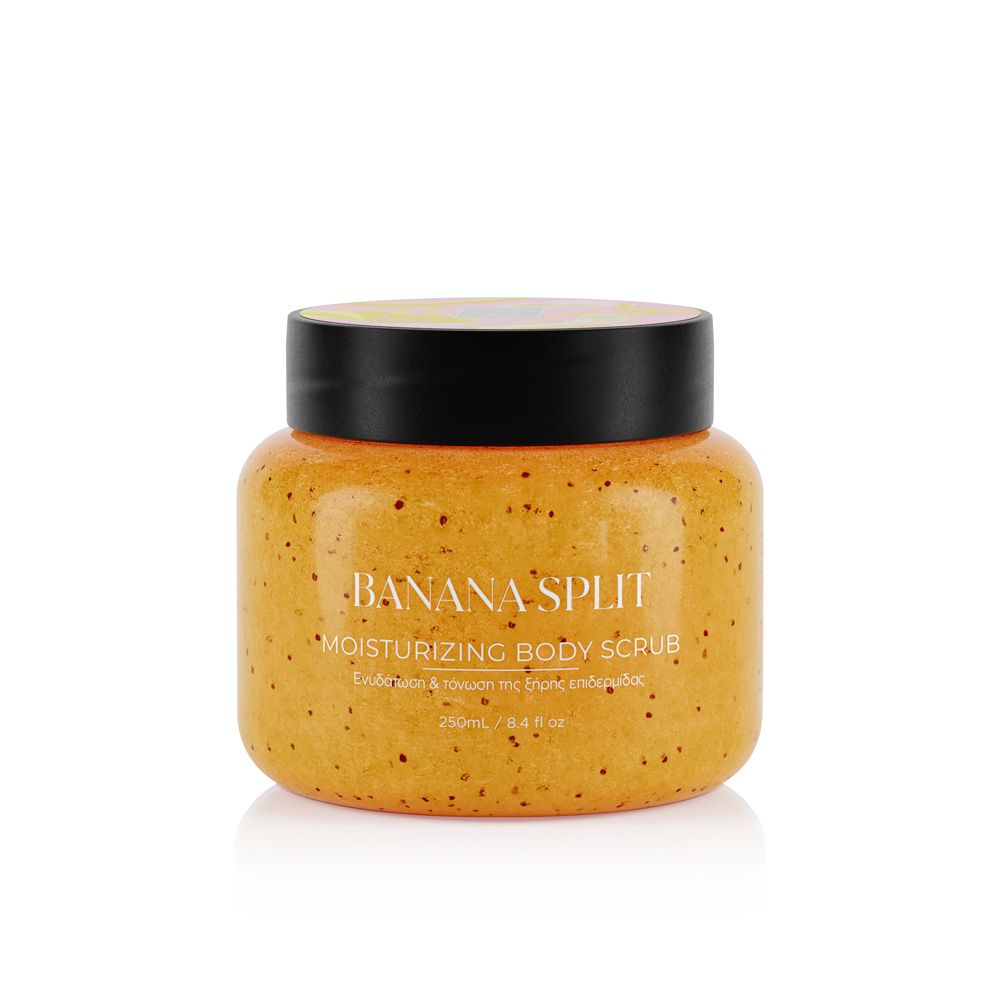 Lavish Care Banana Split Body Scrub Απολεπιστικό Σώματος με Άρωμα Μπανάνα 250ml