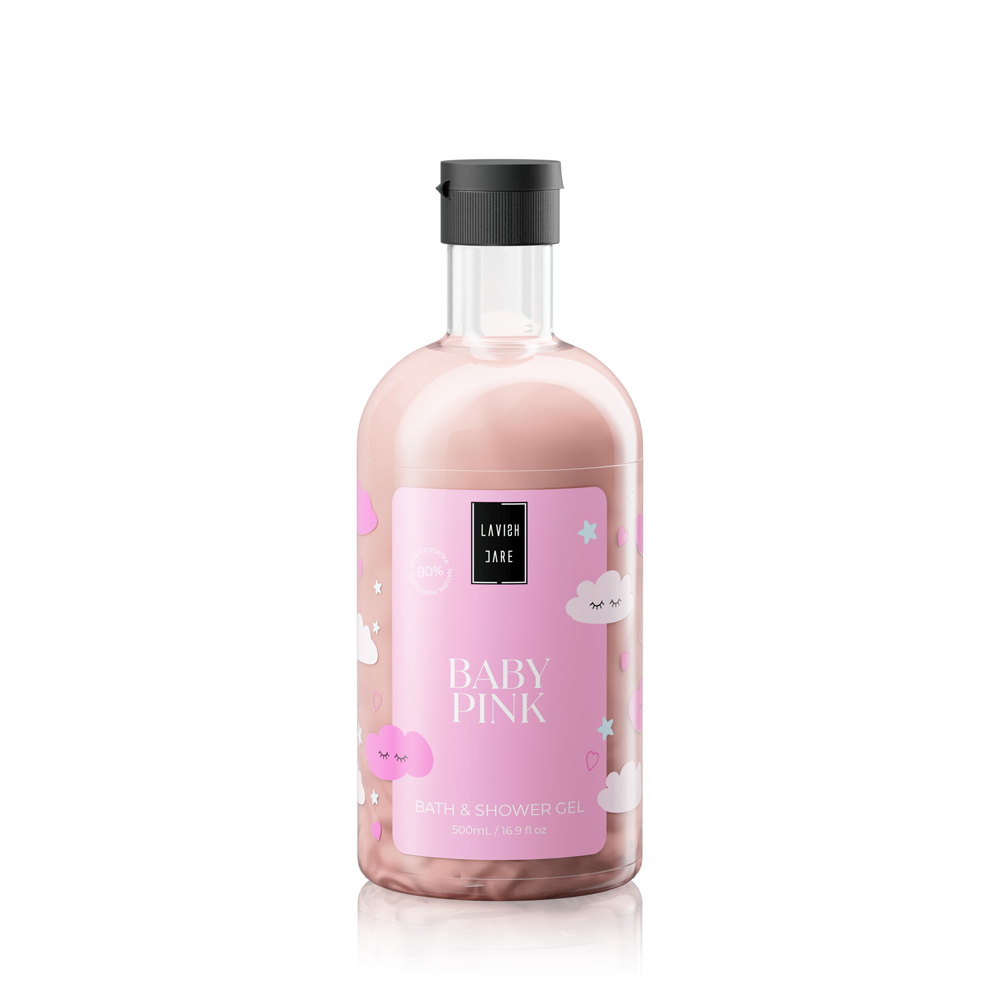 Lavish Care Baby Pink Bath & Shower Αφρόλουτρο Gel με Άρωμα Πούδρα 500ml