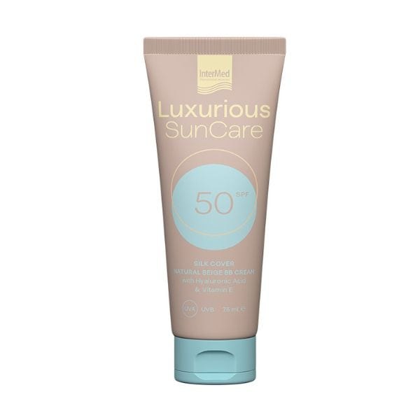 Luxurious Sun Care Silk Cover BB Cream SPF50 — Natural Beige, 75ml