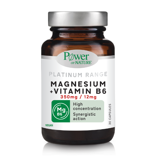 Magnesium 350mg + Vitamin B6 12mg