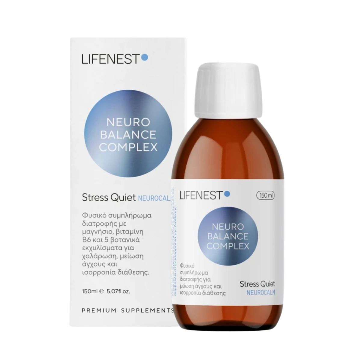 Lifenest Neuro Balance Complex Stress Quiet Neurocalm 150 ml